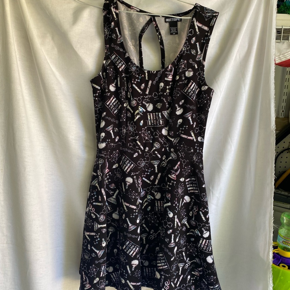 Hot Topic Black Chemistry Dress